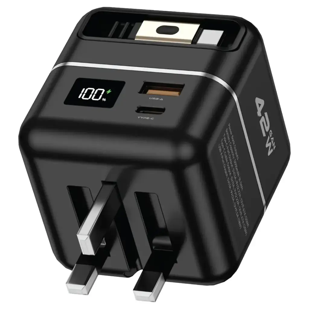 شارژر و پاوربانک GAN گرین لاین مدل PREMIUM SERIES 45W ظرفیت 5000 میلی آمپر ساعت