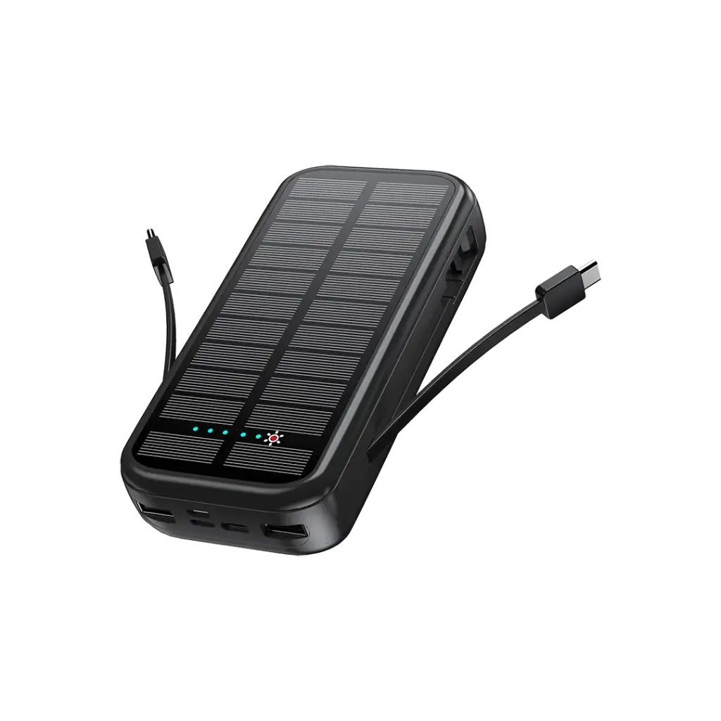 پاوربانک خورشیدی گرین لاین مدل SOLAR 2 ظرفیت 20000 میلی آمپر ساعت