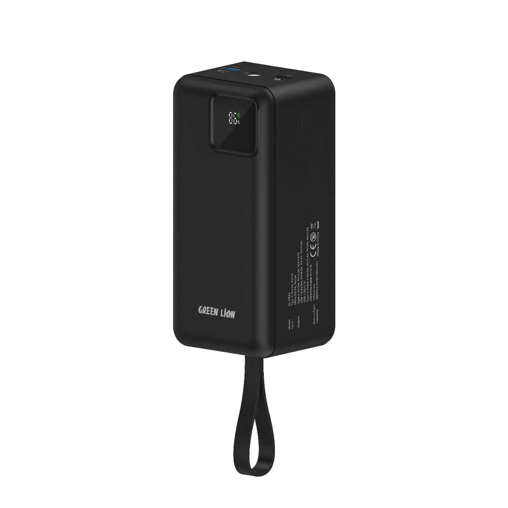 پاوربانک گرین لاین مدل power tank PD 22.5 W ظرفیت 50000 میلی آمپر ساعت